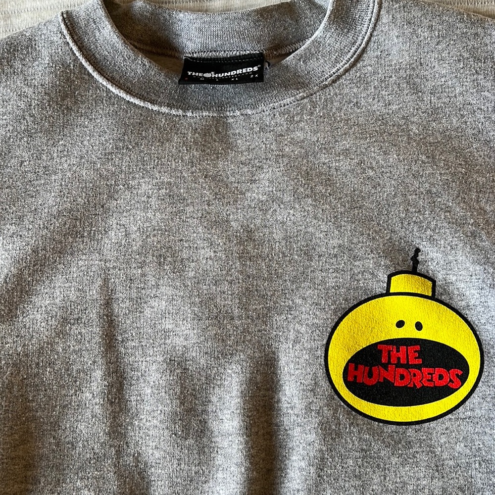 Grey The Hundreds Crewneck